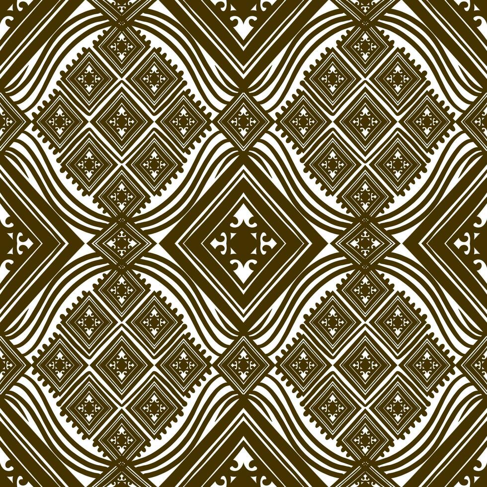 Ikat geometric folklore ornament, Tribal ethnic texture. Seamless striped pattern in Aztec style, Figure tribal embroidery, Scandinavian, Ikat pattern photo