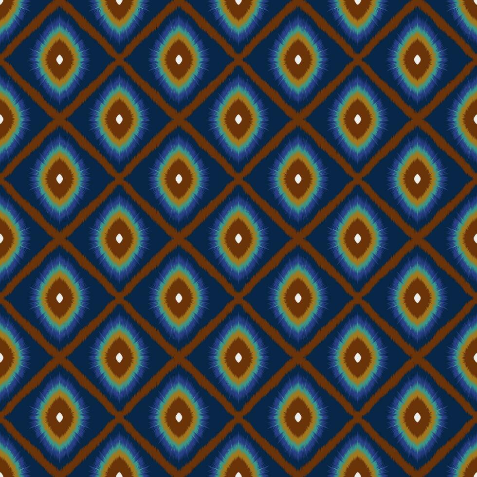 Seamless geometric folklore ornament, Tribal ethnic texture. Seamless striped pattern in Aztec style, Figure tribal embroidery, Scandinavian, Ikat pattern photo