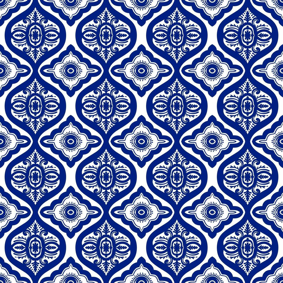 Seamless geometric folklore ornament, Tribal ethnic texture. Seamless striped pattern in Aztec style, Figure tribal embroidery, Scandinavian, Ikat pattern photo