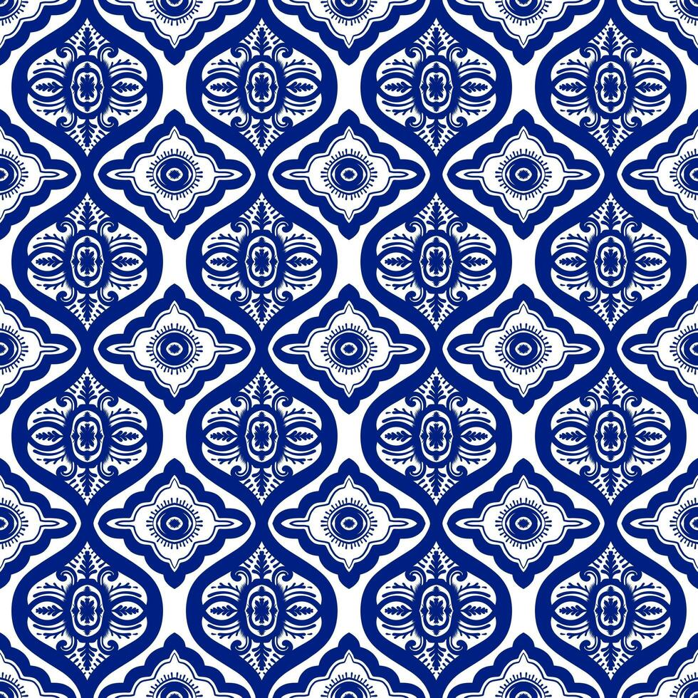 Seamless geometric folklore ornament, Tribal ethnic texture. Seamless striped pattern in Aztec style, Figure tribal embroidery, Scandinavian, Ikat pattern photo