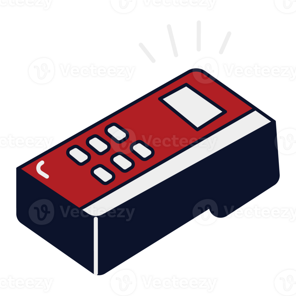 Edc Machine Marketing Sales Color 2D Illustrations png