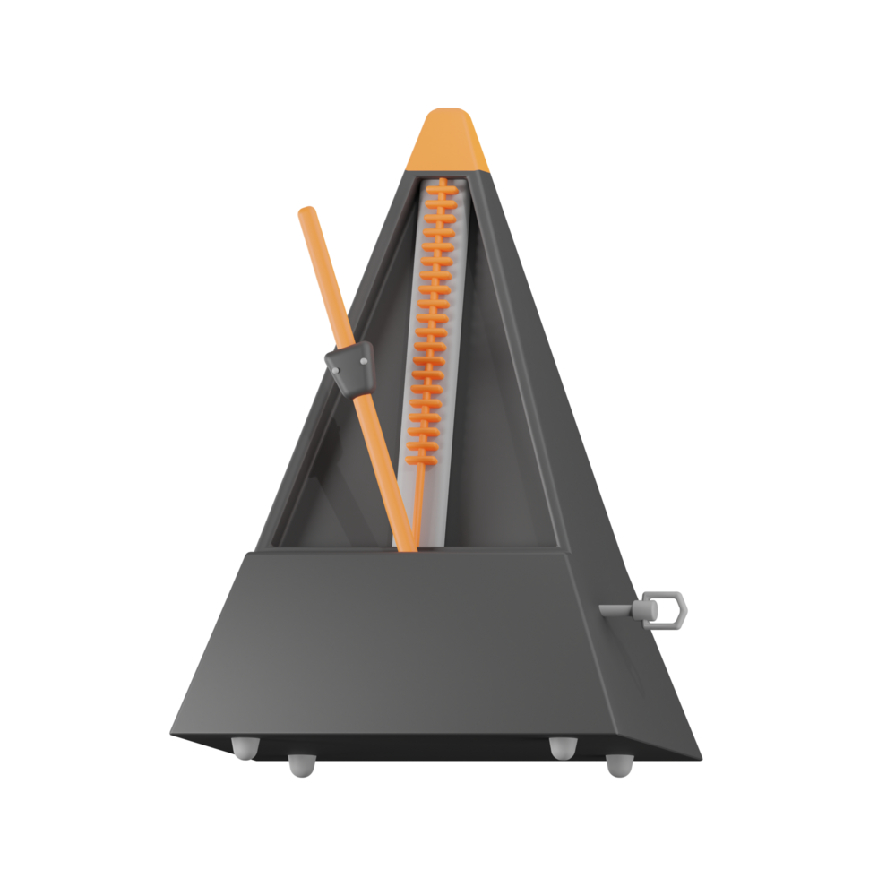 Metronome Music Studio 3D Illustrations png