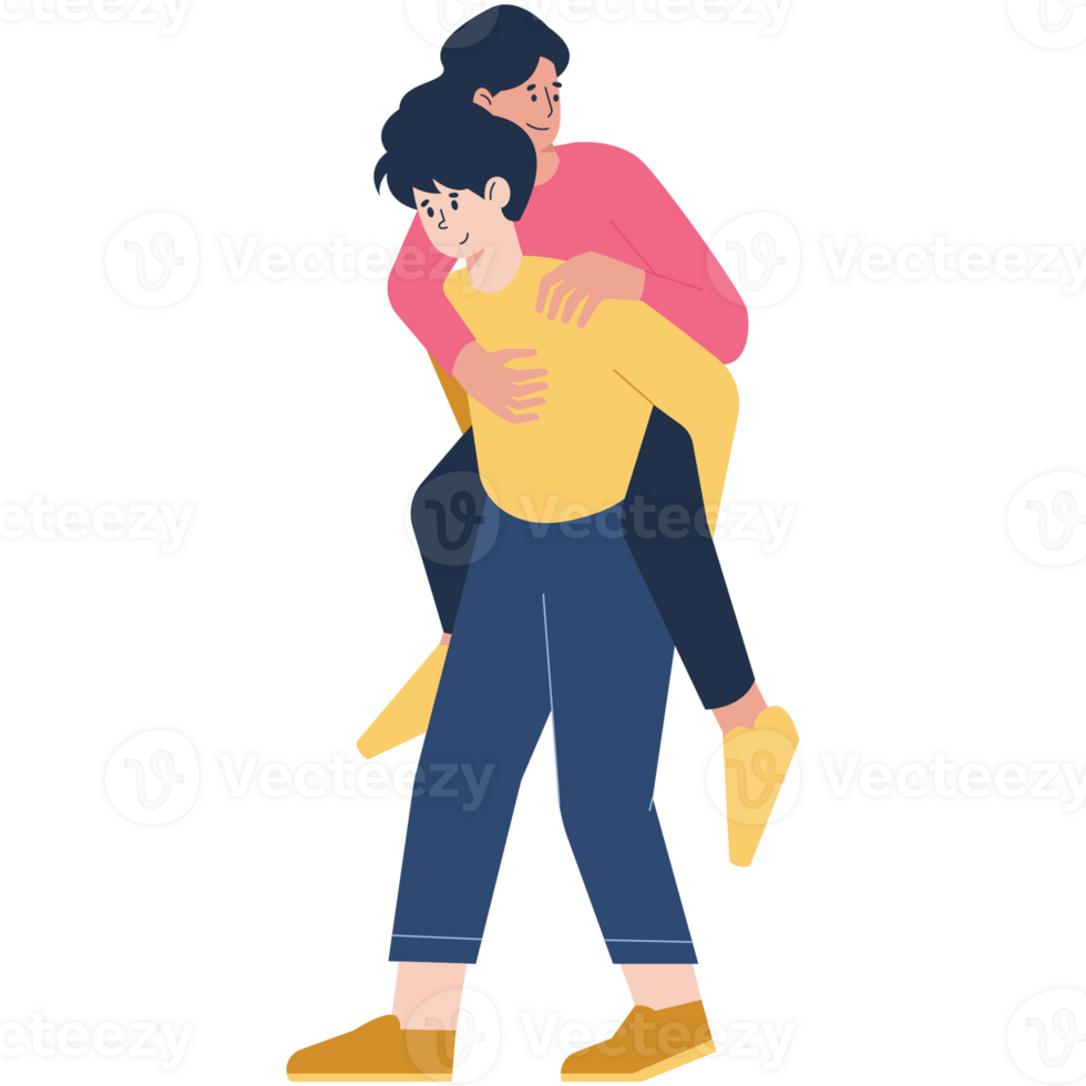 Cradle Valentine Color 2D Illustration png