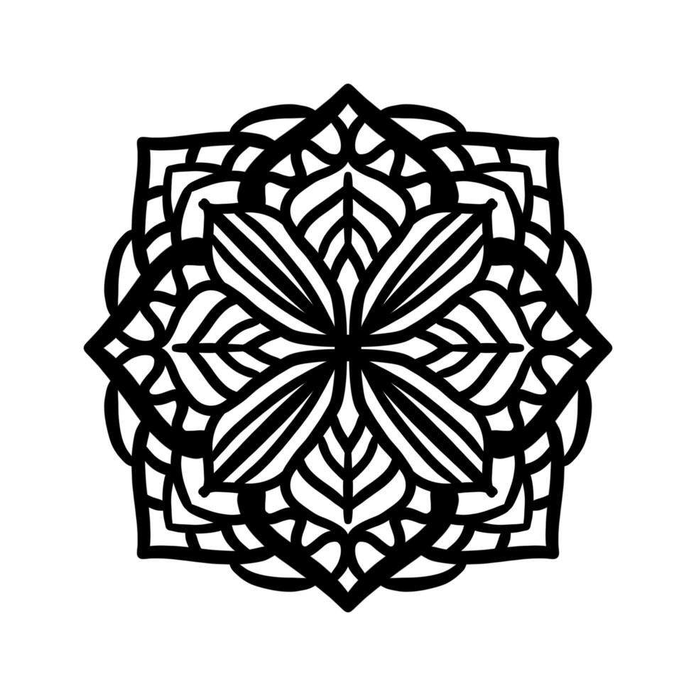 Mandalas for coloring book. Decorative round ornaments. Unusual flower shape. Oriental Outline pattern, illustration, Mandala patterns. Weave design elements. Coloring book photo