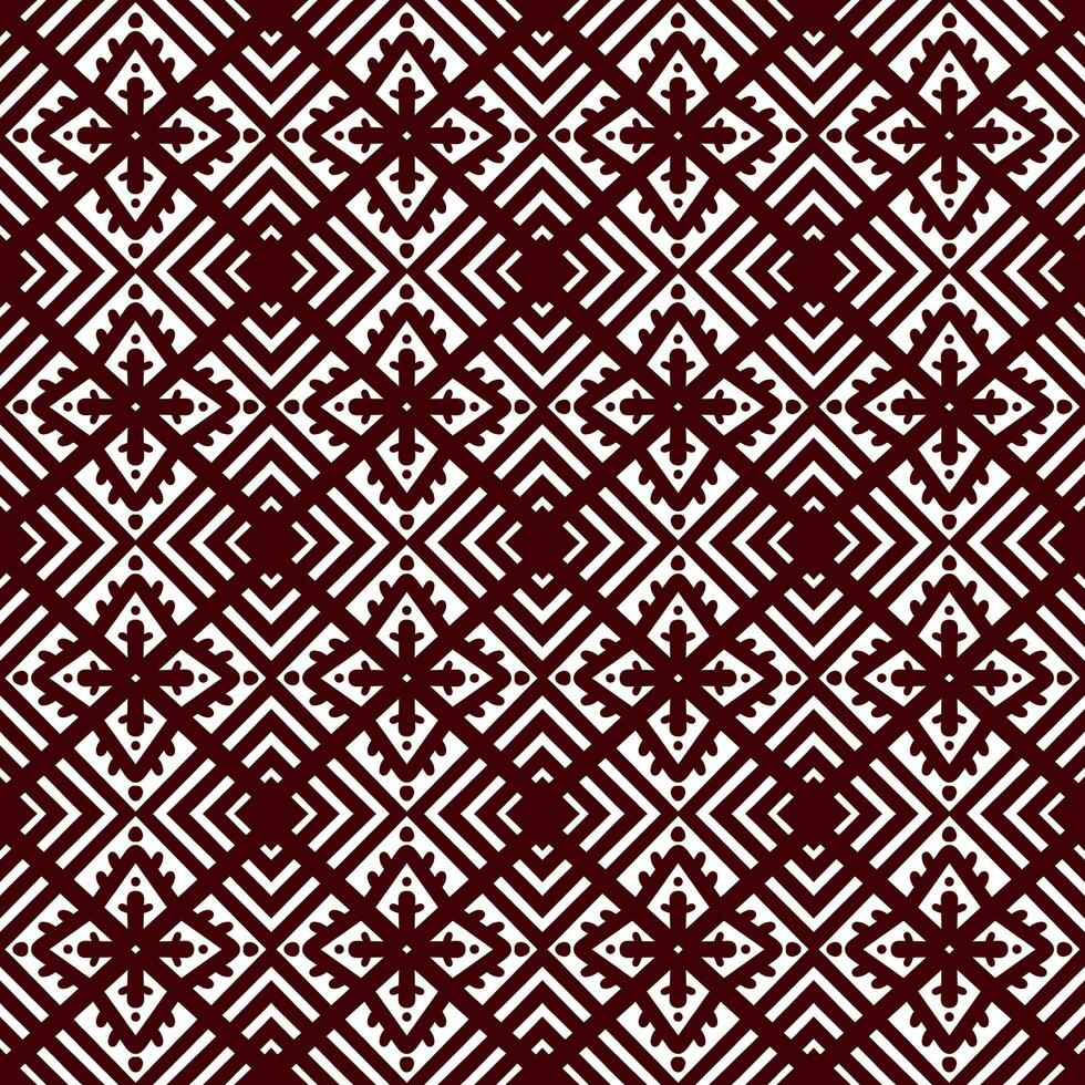 Seamless geometric folklore ornament, Tribal ethnic texture. Seamless striped pattern in Aztec style, Figure tribal embroidery, Scandinavian, Ikat pattern photo