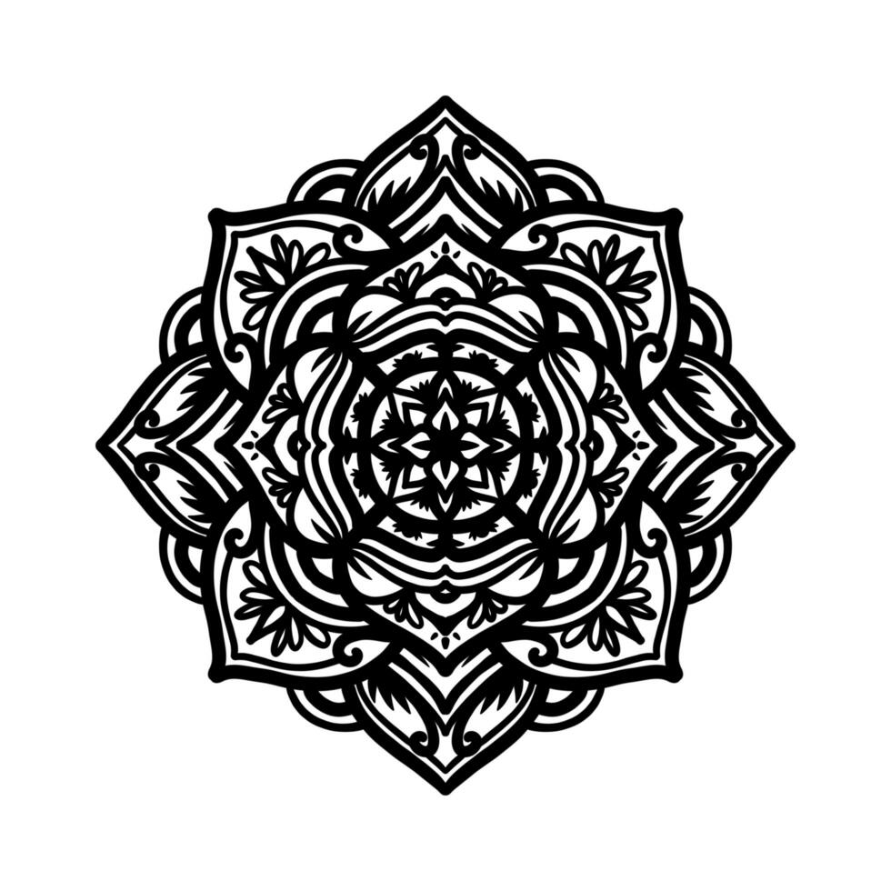 Mandalas for coloring book. Decorative round ornaments. Unusual flower shape. Oriental pattern, illustration, Mandala patterns. Weave design elements. photo