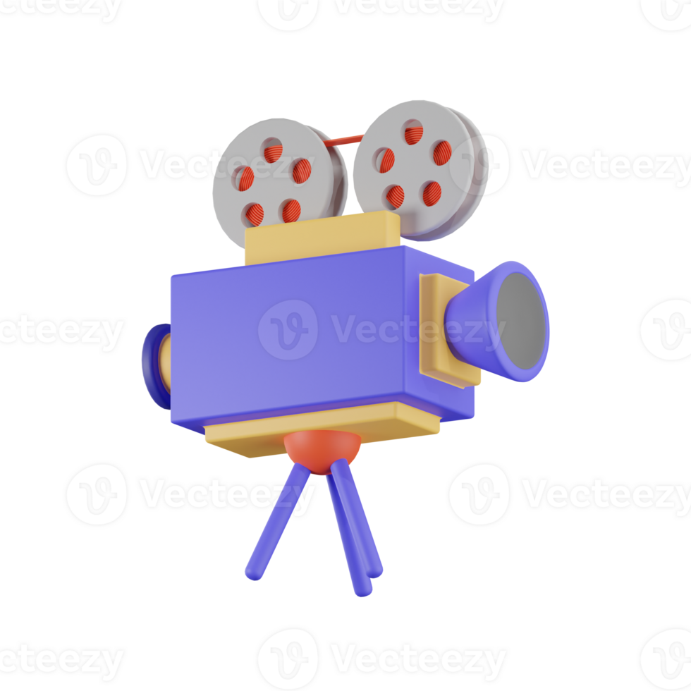 Camera Roll Entertainent 3D Illustrations png