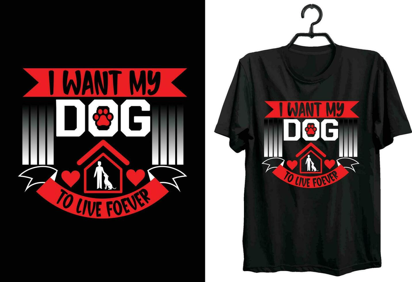 Dog t-shirt design Funny Gift item for Dog Lover People vector