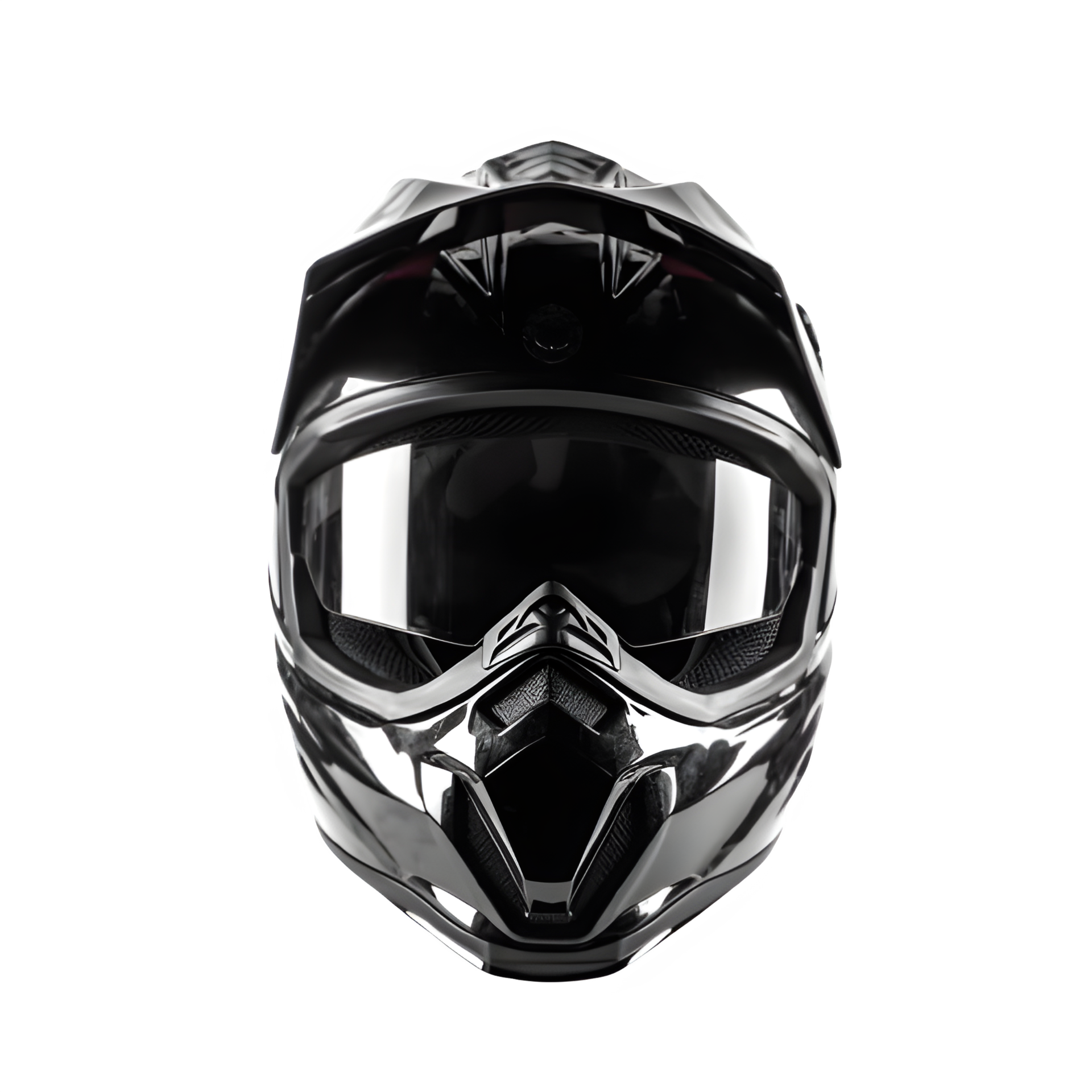 dirt bike helmet isolated on transparent background ,motocross helmet ,generative ai 27119113 PNG