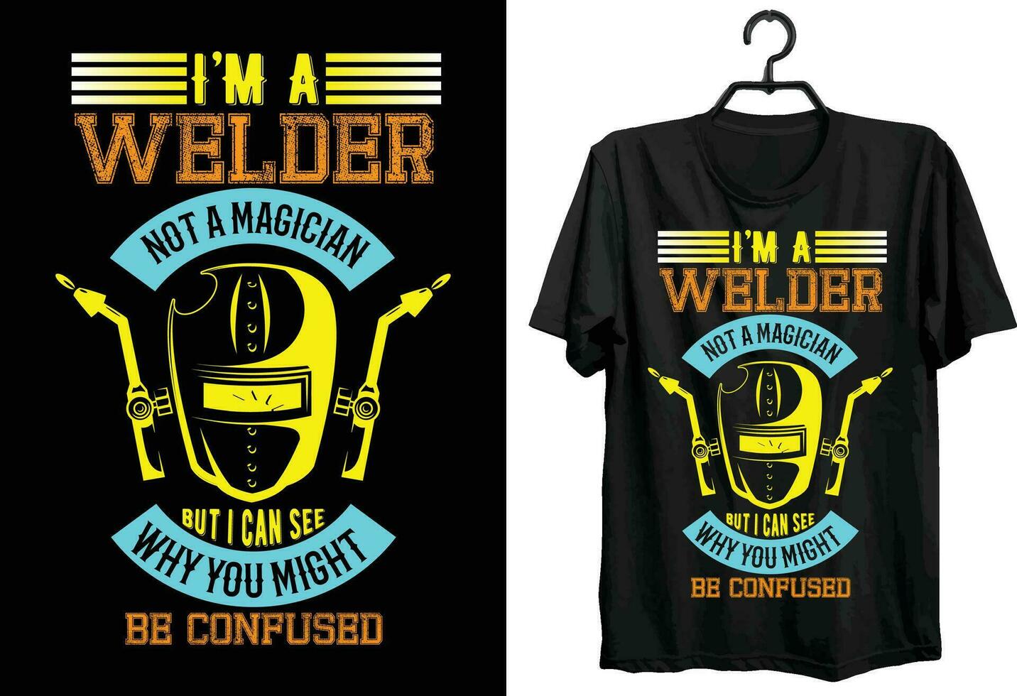 Welder T-shirt Design. Funny gift Welder t-shirt design. custom, typography and vector t-shirt design.