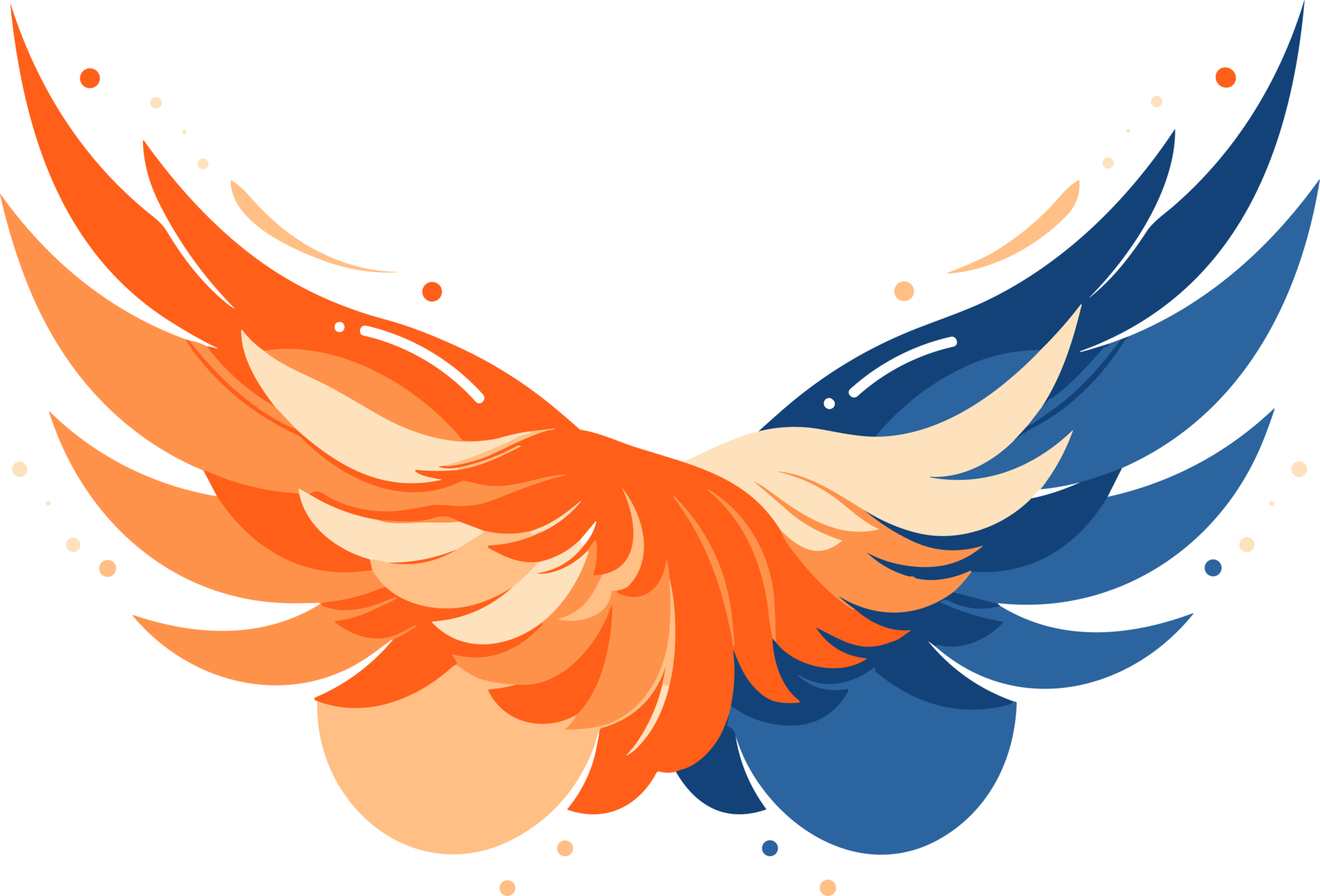 wings logo in flat style 27119700 PNG