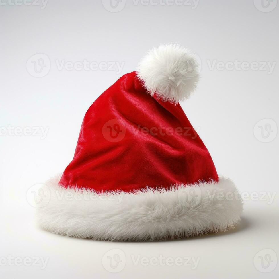 Santa Claus hat isolated photo