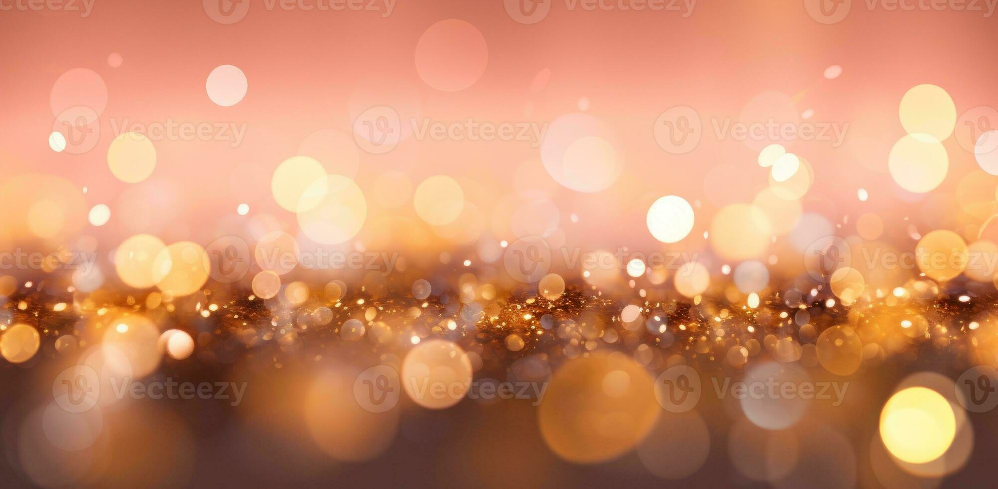 Christmas Holiday Bokeh Glossy Background photo