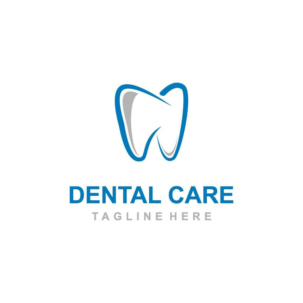 Dental, dentistry, tooth logo template, vector illustration. Suitable for your design need, logo, illustration, animation, etc.