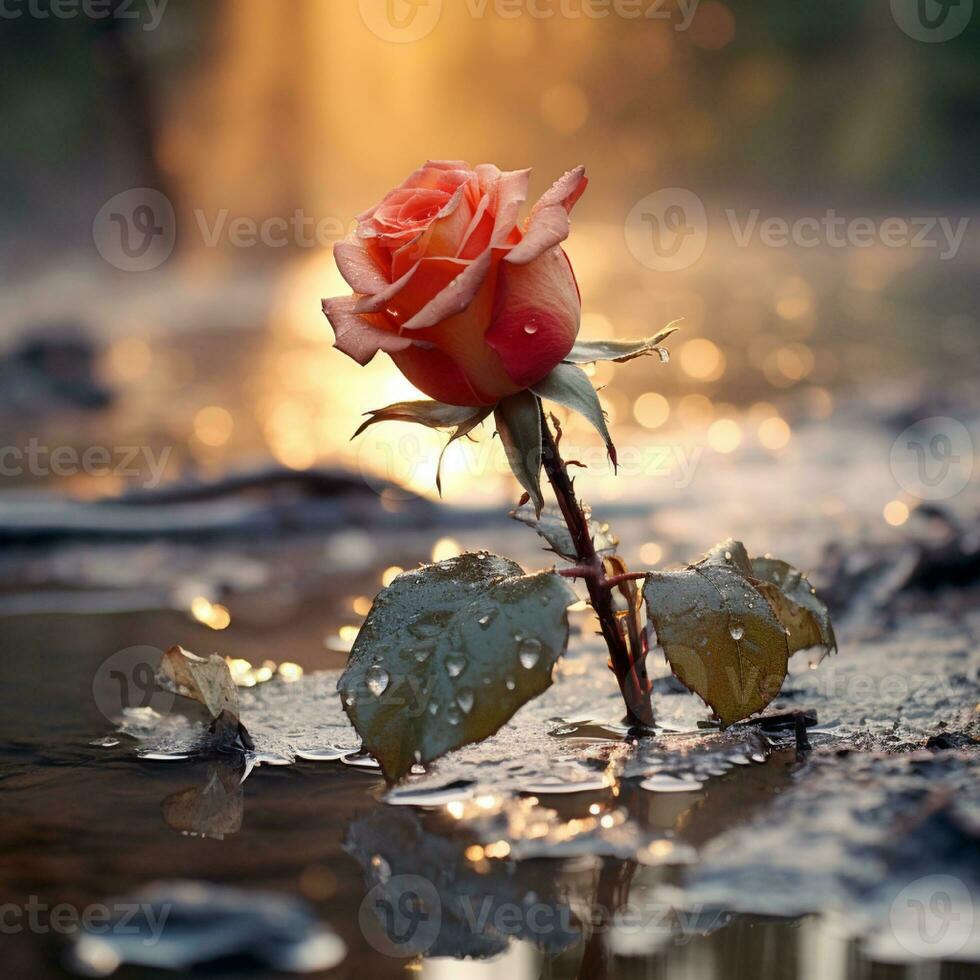 Beautiful Rose Flower photo