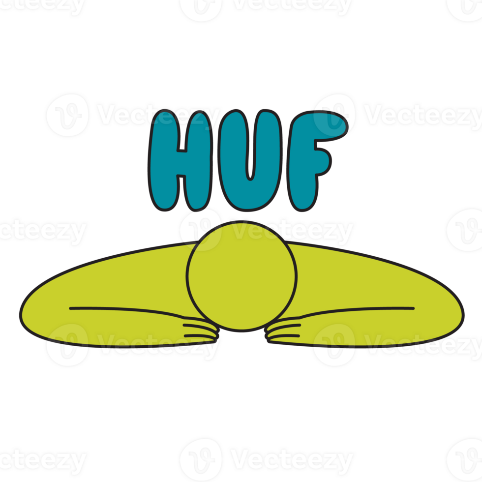 müde Aufkleber Pack Farbe 2d Illustration png
