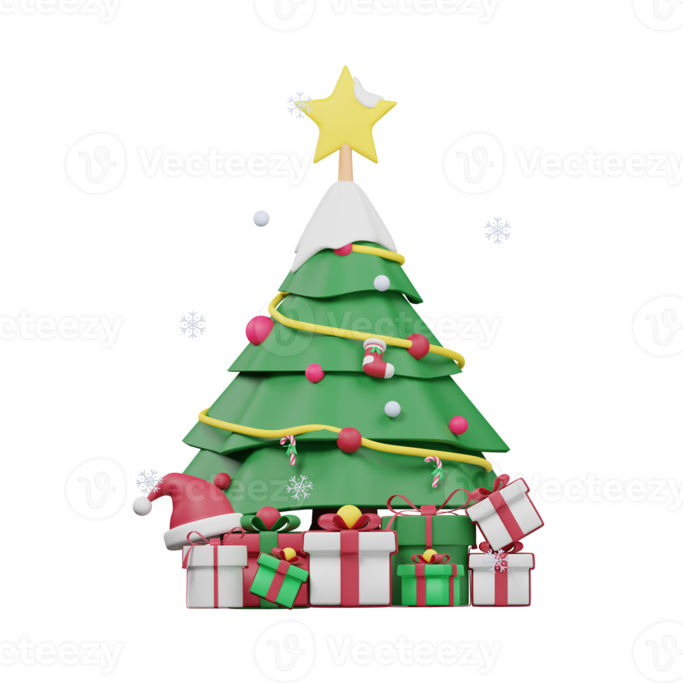 christmas-tree-3d-illustration-27124765-png