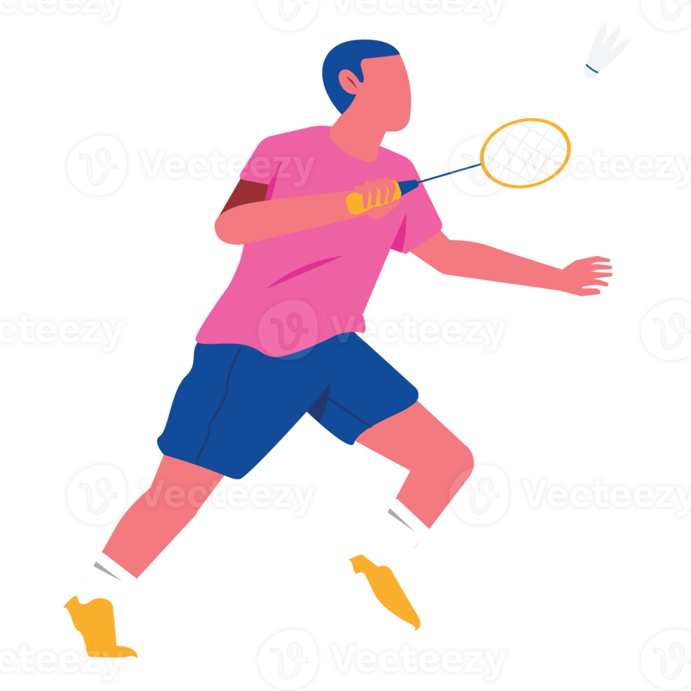 Netting Sport People Color 2D Illustration png