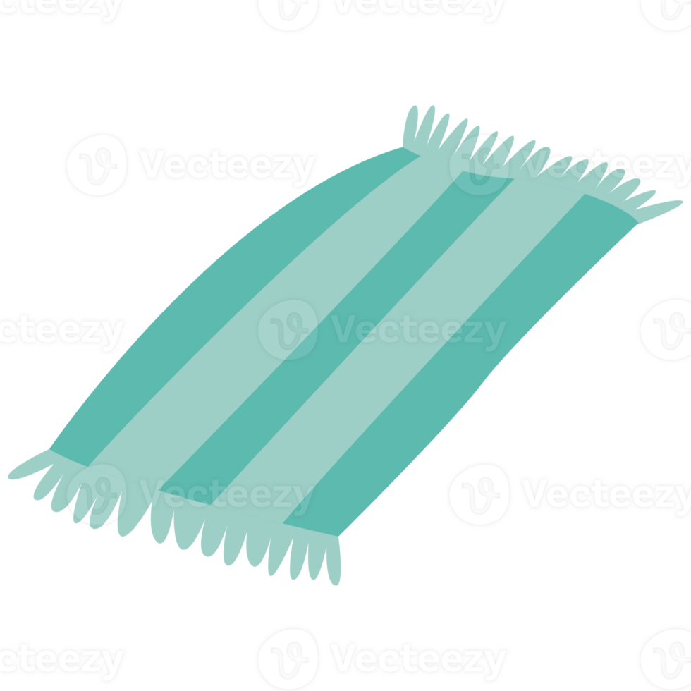 Towel Beach Days Color 2D Illustrations png