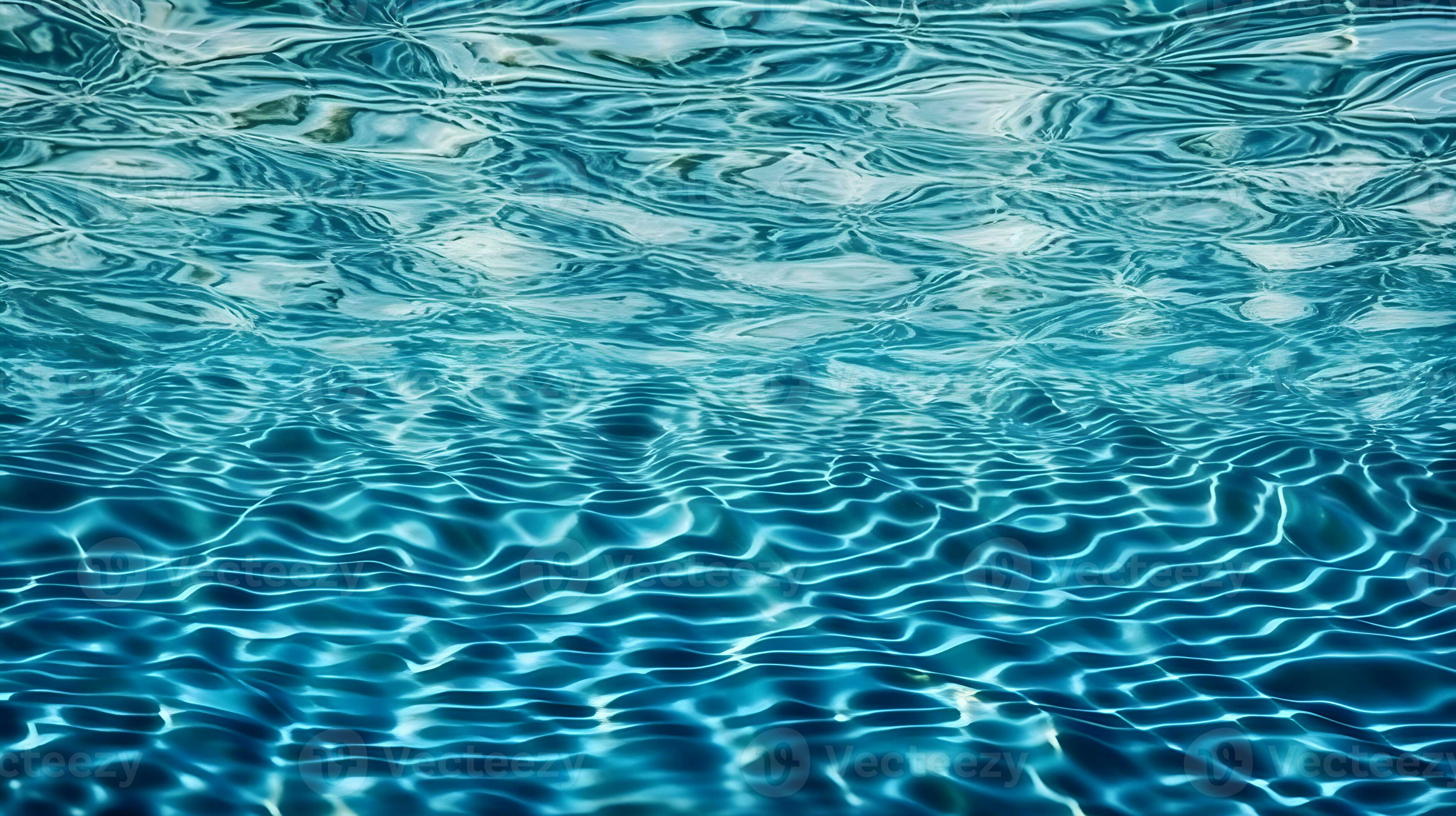 top view swimming pool water background ,blue sea water wallpaper  ,generative ai 27125976 Stock Photo at Vecteezy