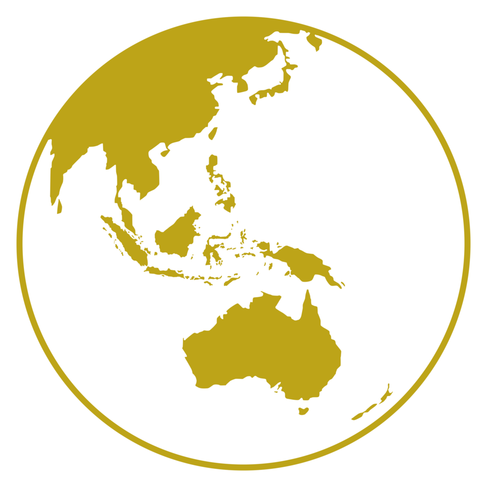 Indonesia Map on the World Map Globe Silhouette, can use for Icon, Symbol, App, Website, Pictogram, Logo Type, Art Illustration or Graphic Design Element. Format PNG