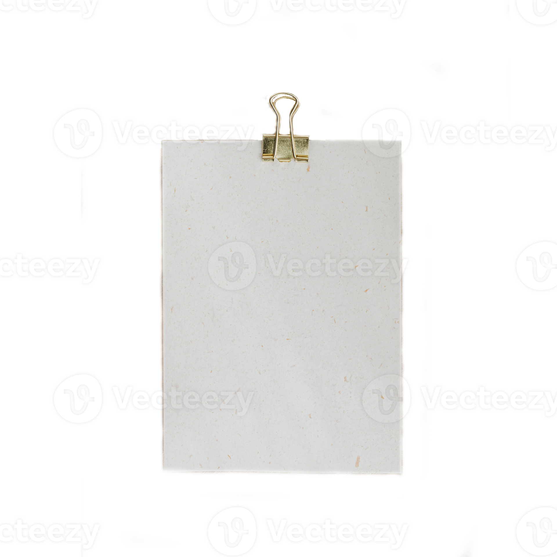 Blank sheet of paper on a white background 27126484 PNG