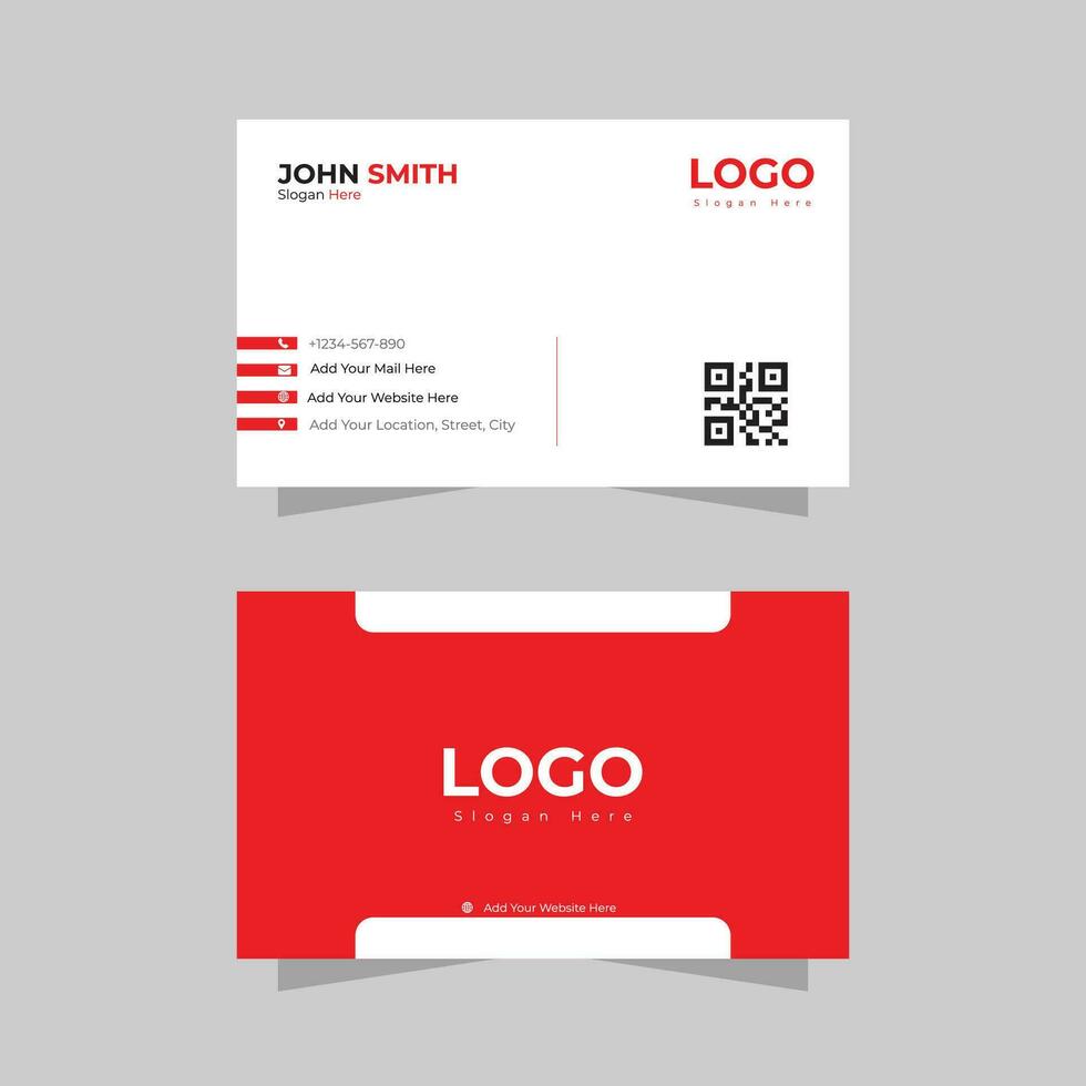 Modern Business Card Design vector