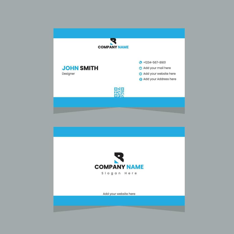 Business card design vector
