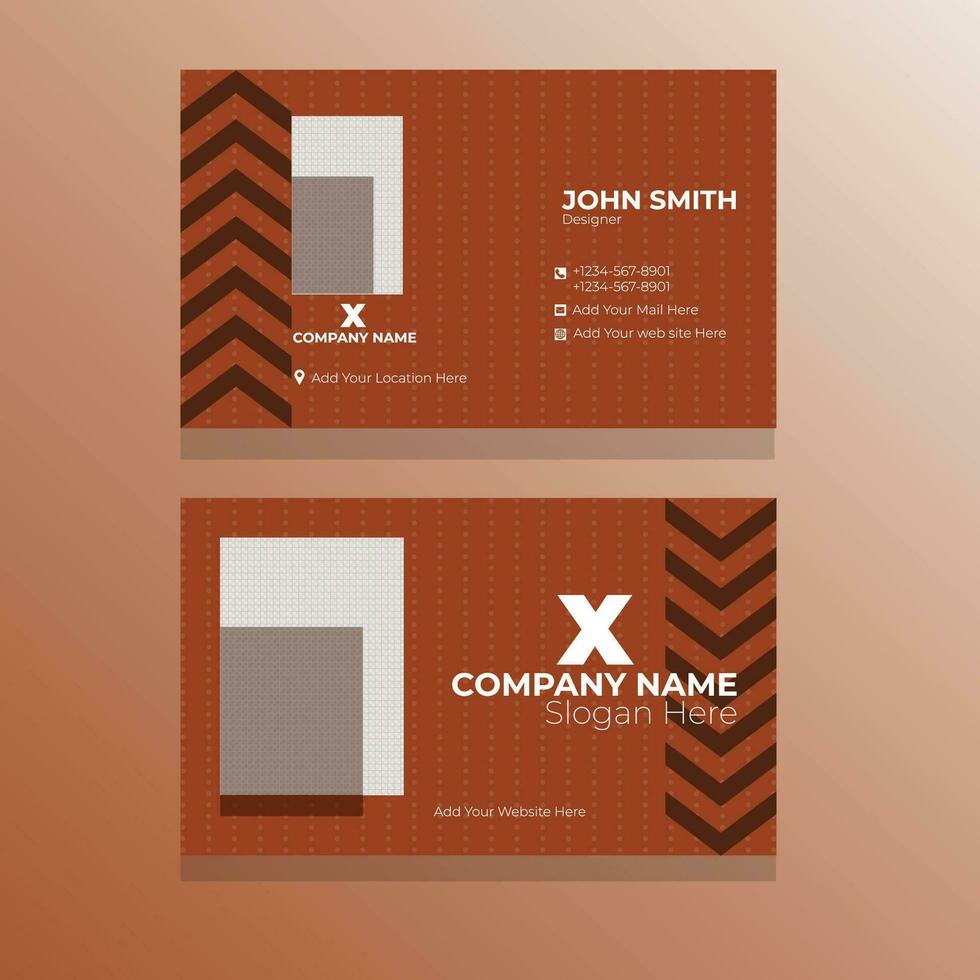 Eye Catching Business Card vector