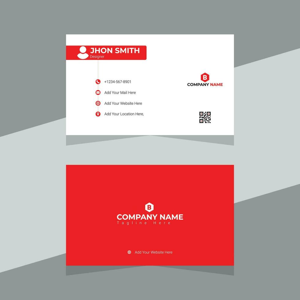 Elegant Eye Catching Business Card vector