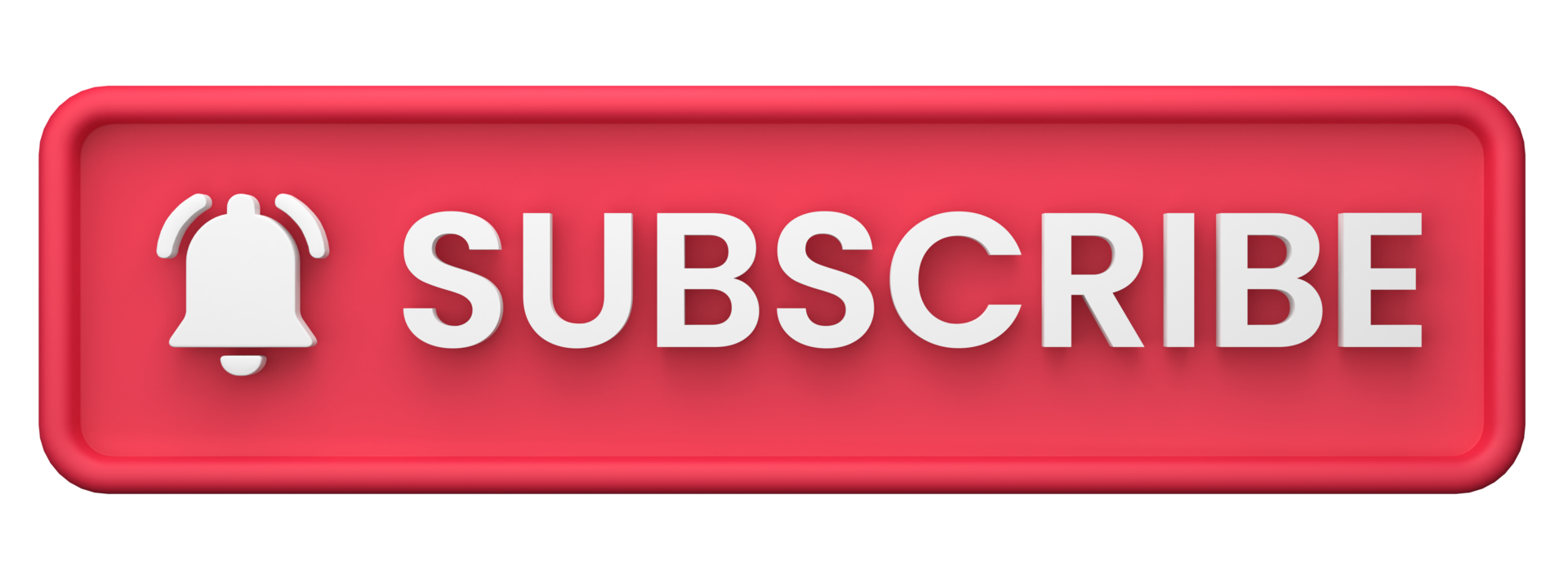 3d representación de suscribir botón, me gusta botón y notificación campana  botón. adecuado para vlog o Youtube activo 27127237 PNG