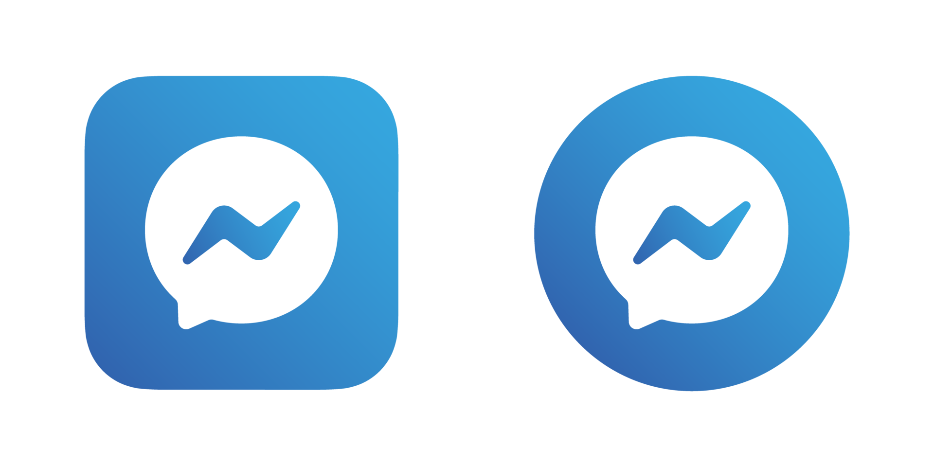 Facebook Messenger logo png, Facebook Messenger icon transparent png