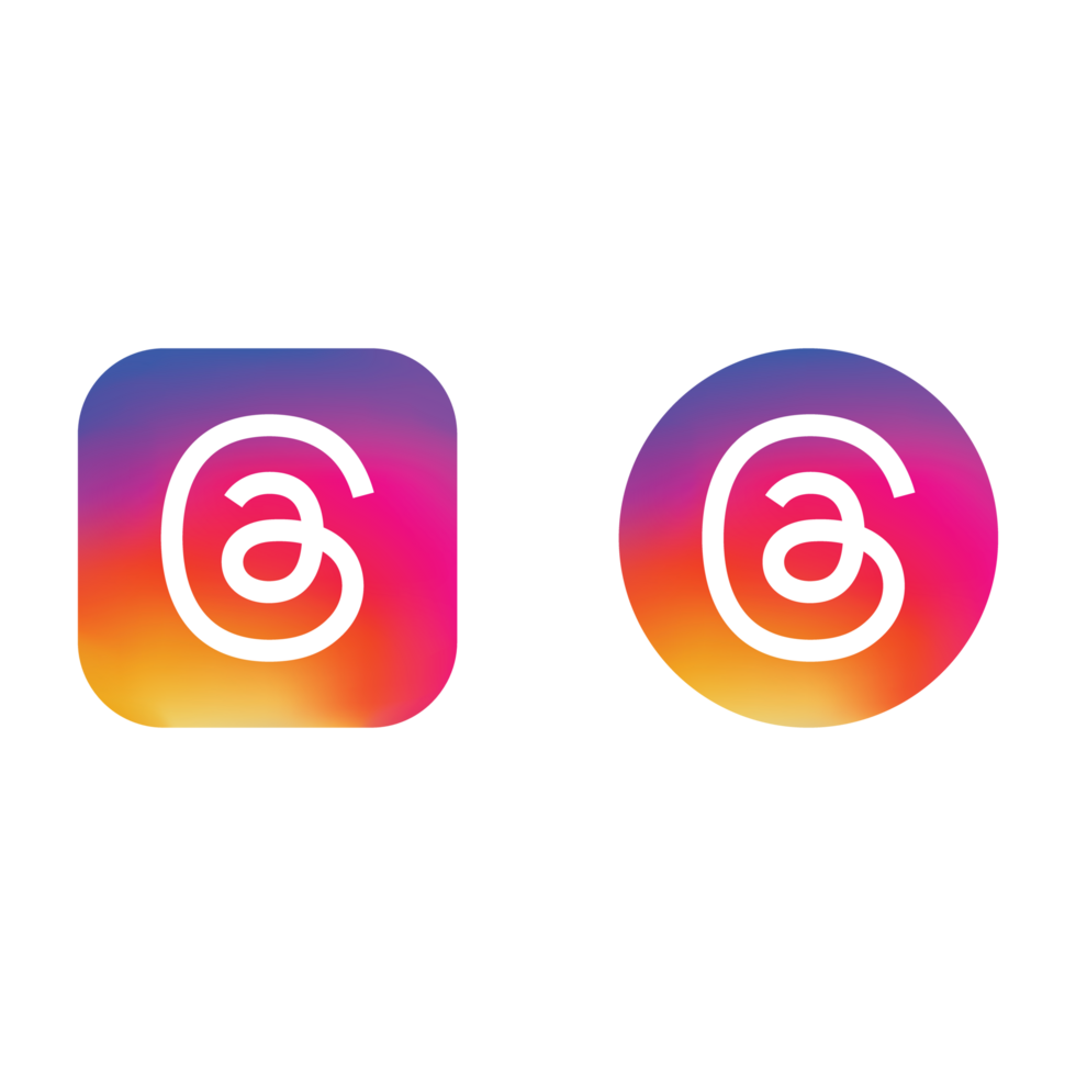 Threads logo png, Threads icon transparent png