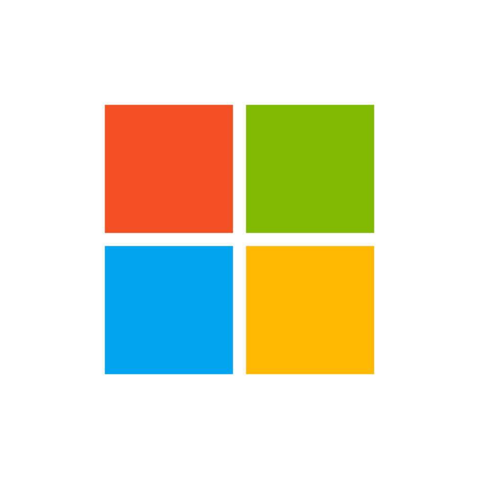 Microsoft logo png, Microsoft icon transparent png