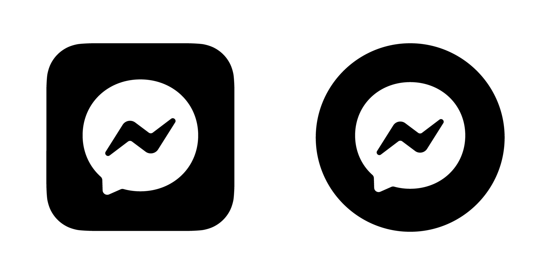 Facebook Messager logo png, Facebook Messager icône transparent png
