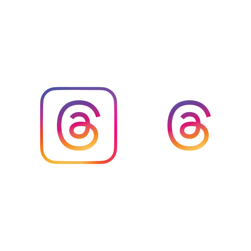 Threads logo png, Threads icon transparent png