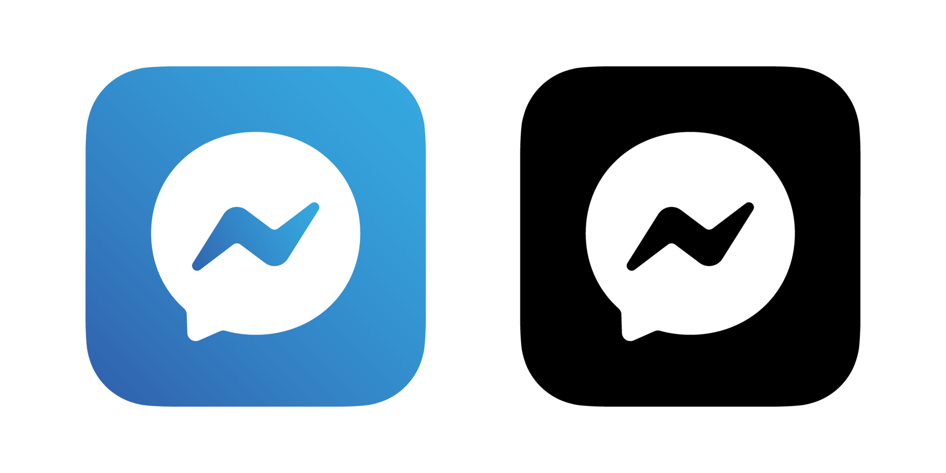 Facebook Messenger logo png, Facebook Messenger icon transparent png