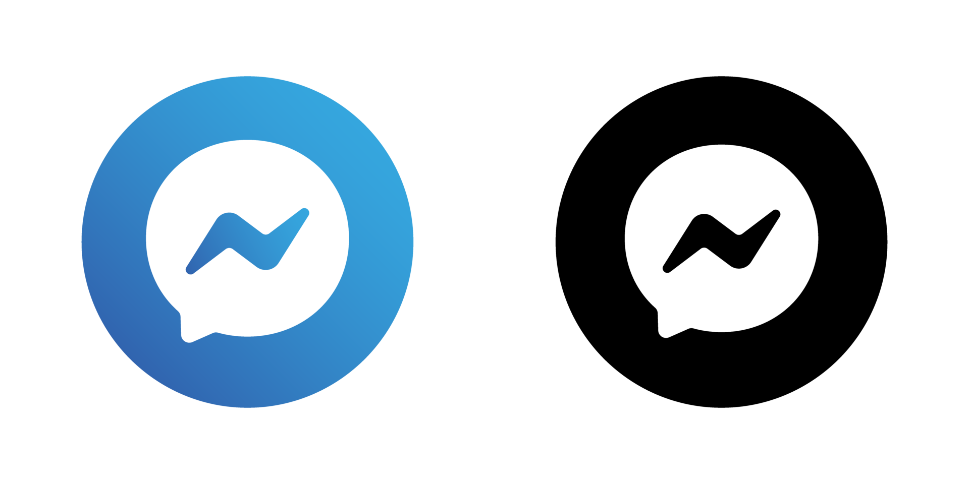 Facebook Messenger logo png, Facebook Messenger icon transparent png