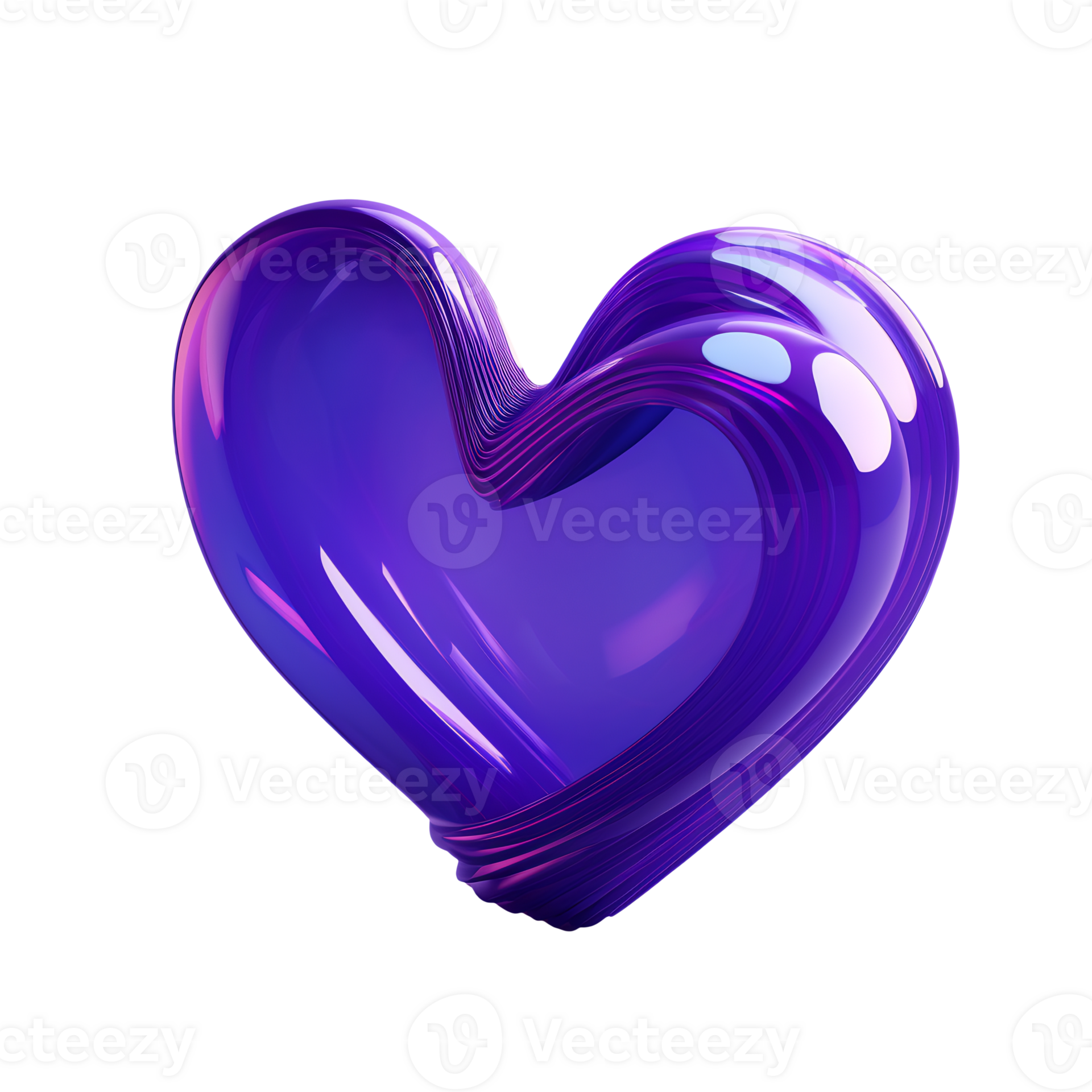 The hearts the purple heart ai generated generative ai 27128230 png