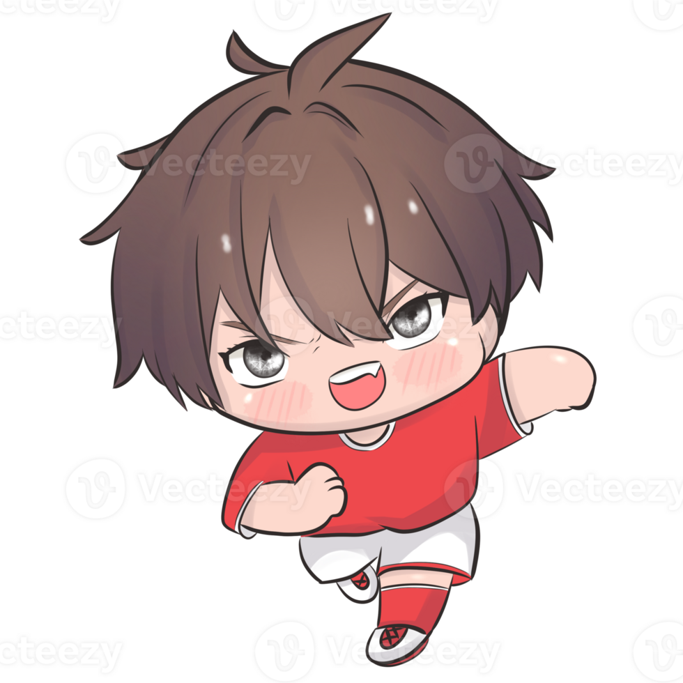 Sports player chibi png
