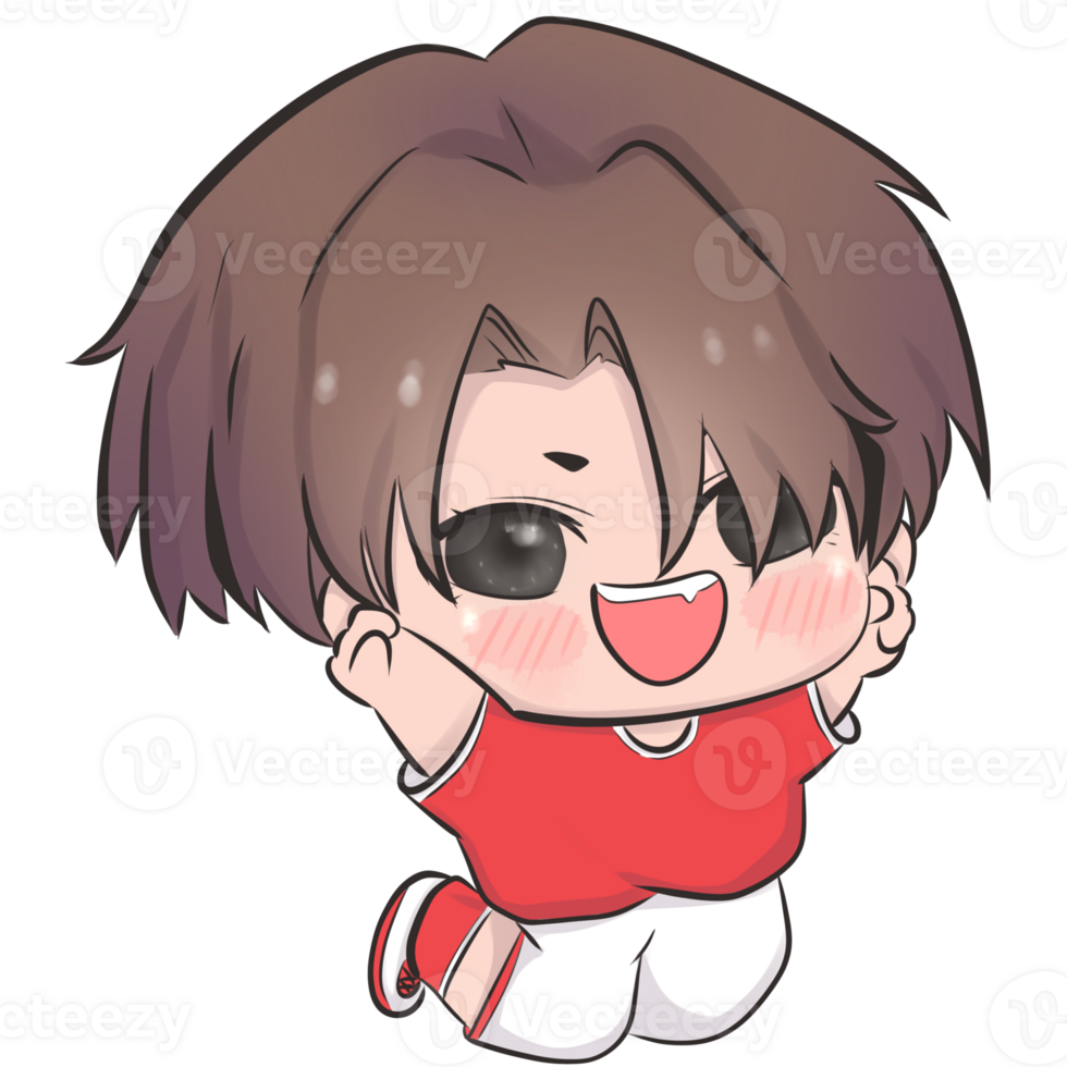 Sports player chibi png