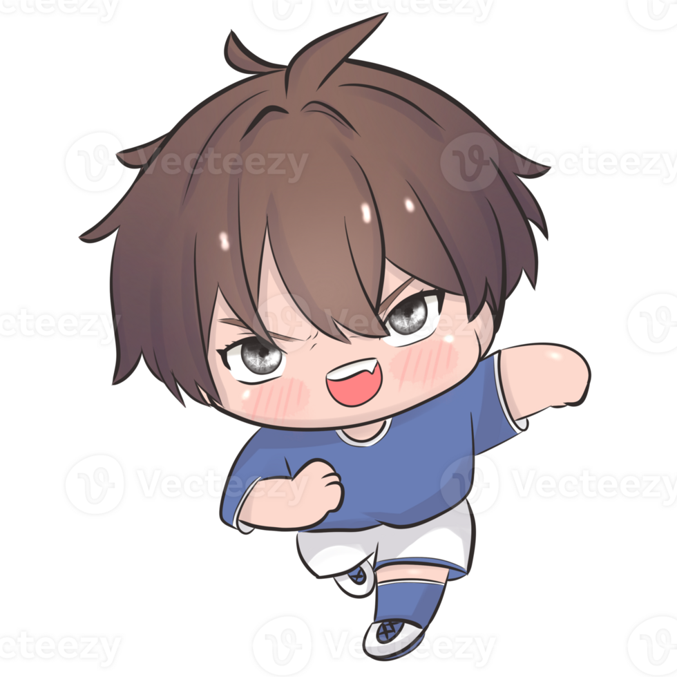 Sports player chibi png