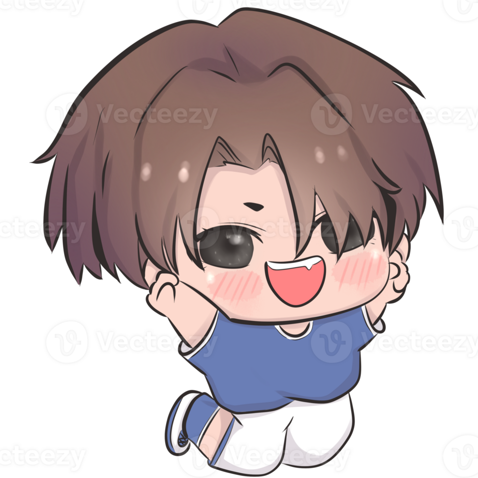 Sports player chibi png