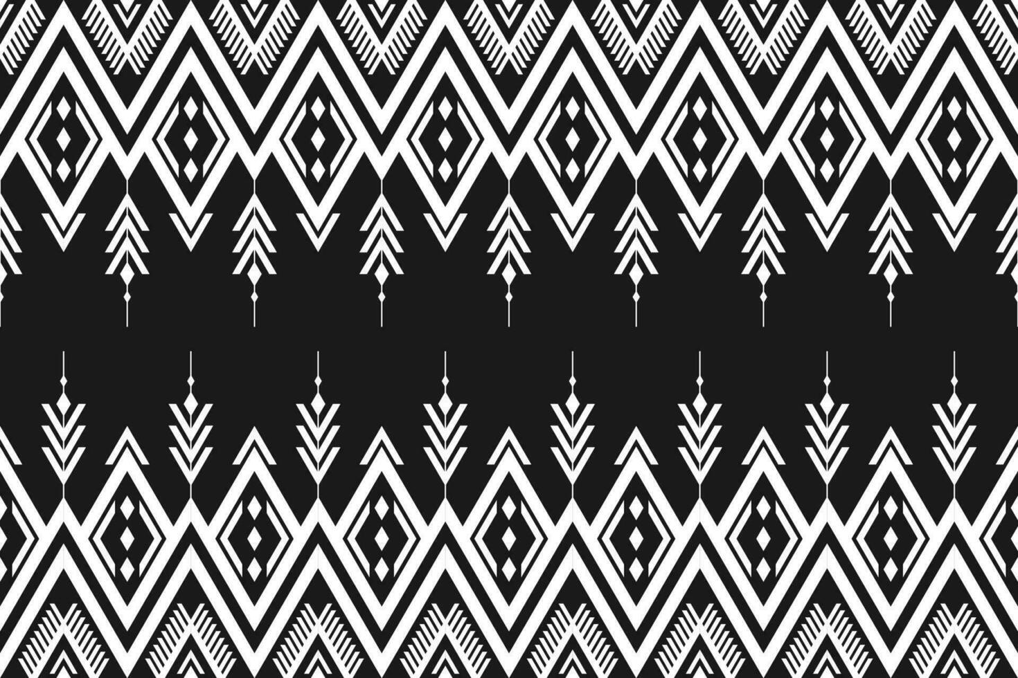 Carpet tribal pattern art. Geometric ethnic seamless pattern traditional. American, Mexican style. vector