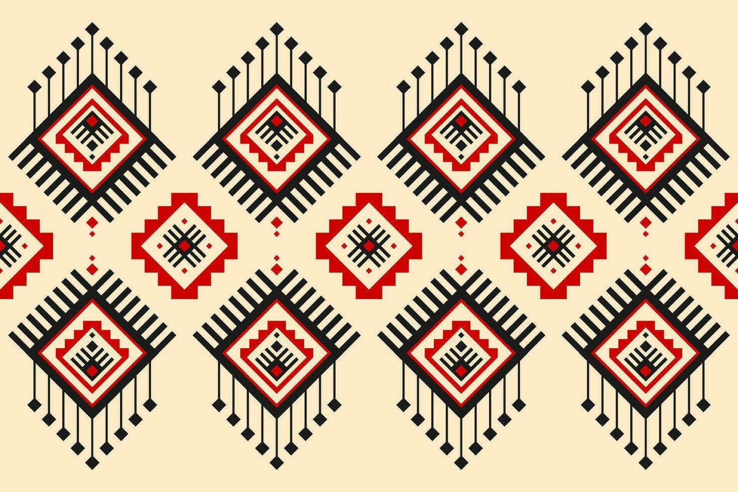 arte de patrón tribal de alfombra. patrón geométrico étnico sin fisuras tradicional. estilo americano, mexicano. vector