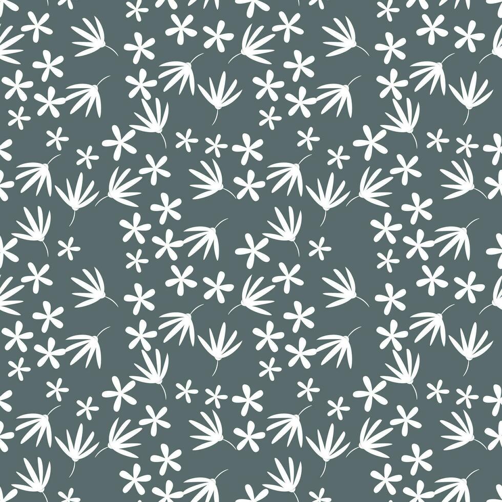 Seamless floral pattern for fabric, poster or wallpaper. vector background