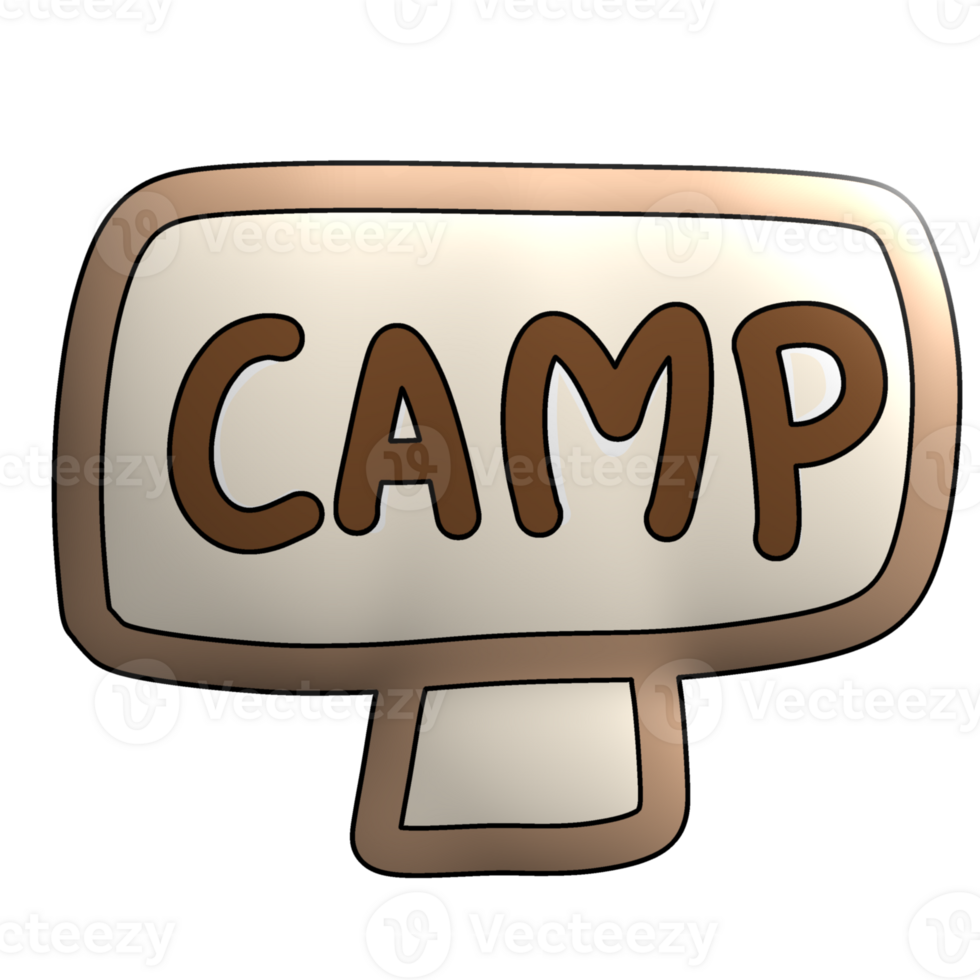 Camp in forest png
