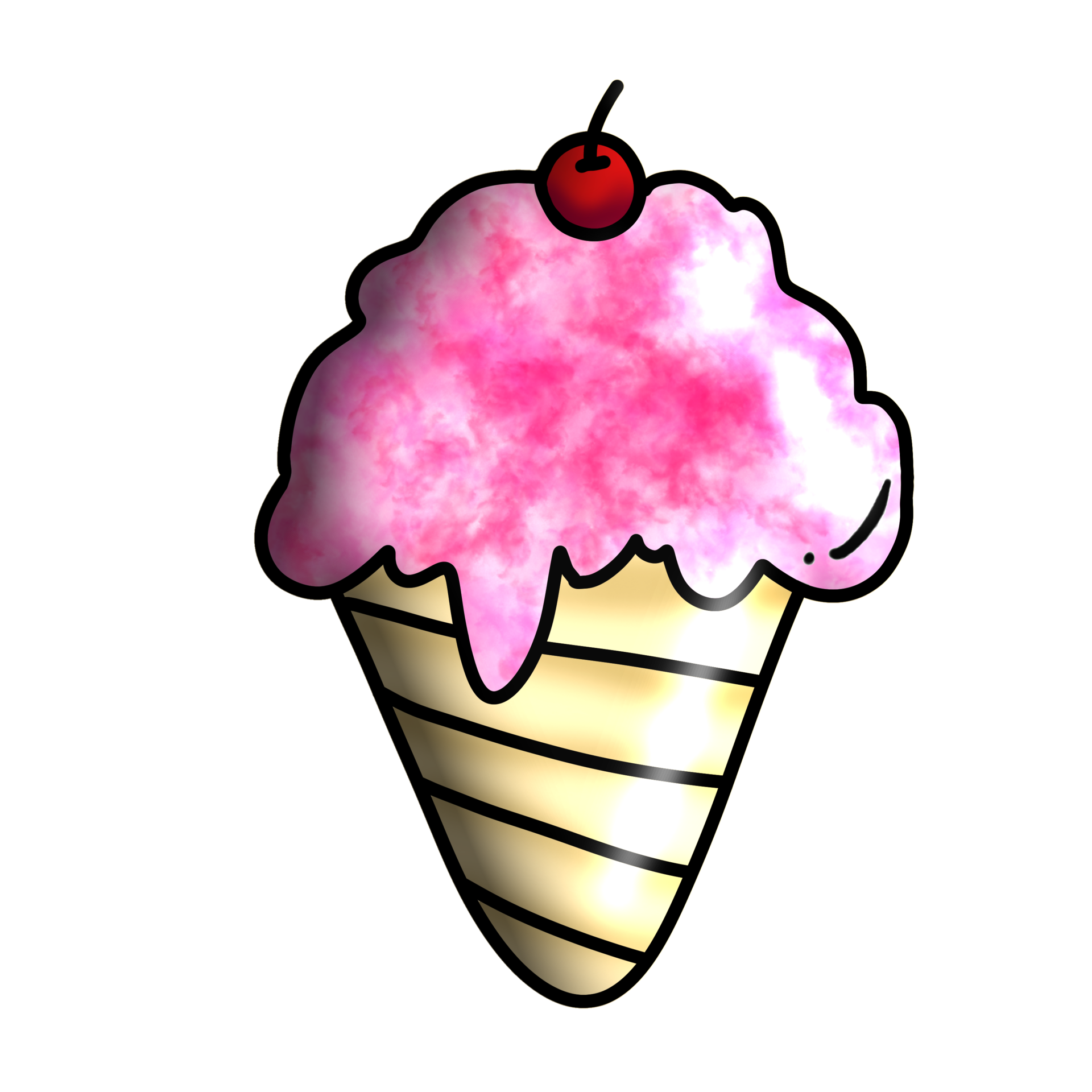 Ice Cream Pink 27128752 PNG ice-cream-pink-27128752-png