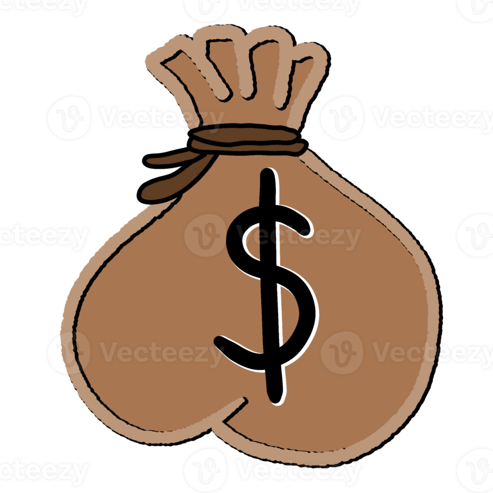 bag with dollar png
