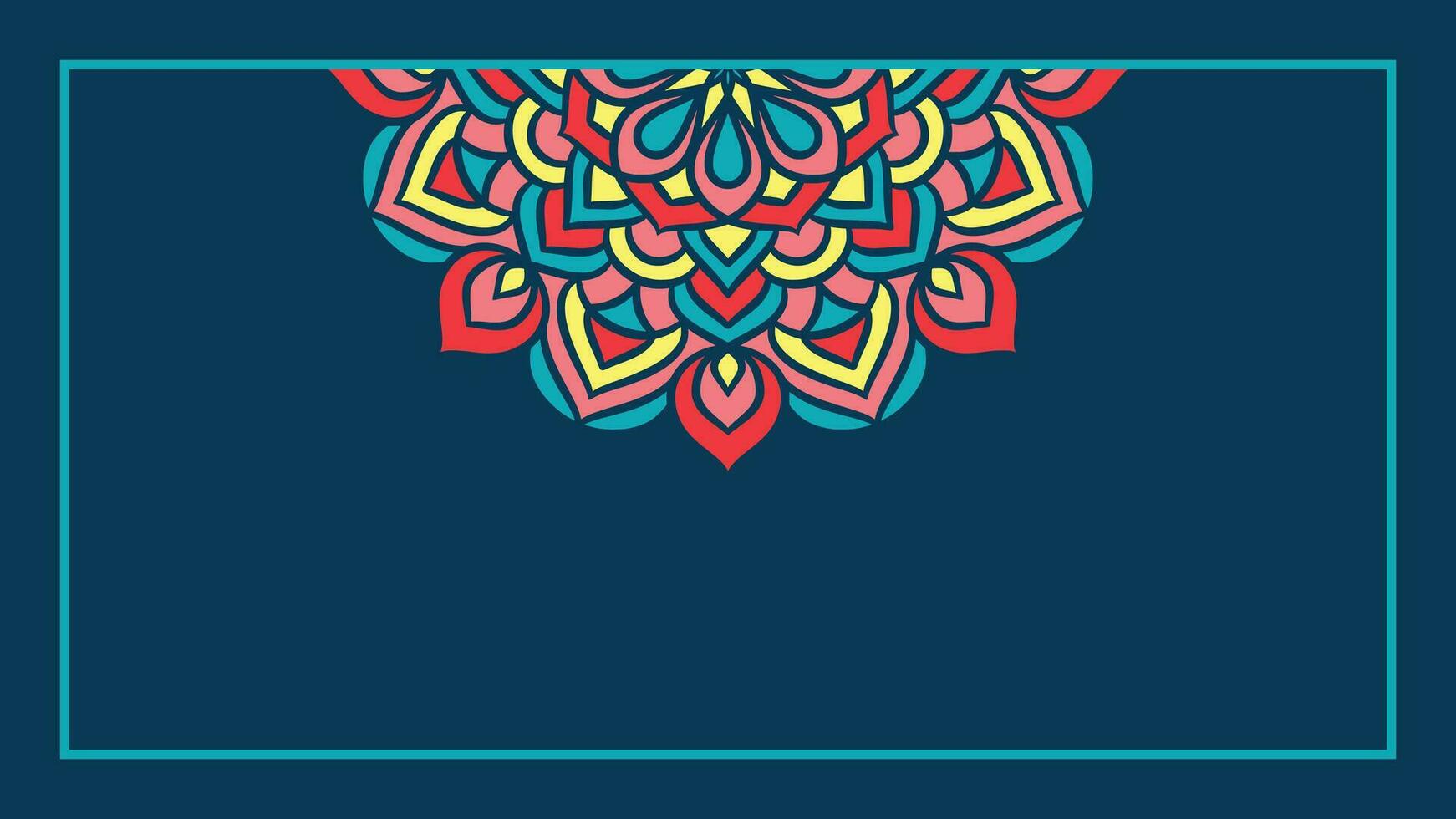 Mandala round ornament background template 27129975 Vector Art at Vecteezy